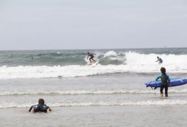 Dia de surf para todas las edades